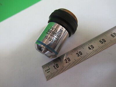 WILD SWISS FLUOTAR OBJECTIVE 10X LENS MICROSCOPE PART AS PICTURED &Q9-A-149A