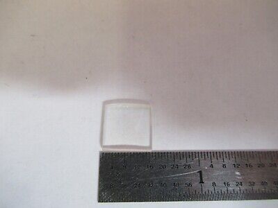 OPTICAL LENS RECTANGULAR PL-CX OPTICS chips on edge AS PICTURED &7B-B-196