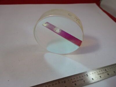 BK7 GLASS OPTICAL FLAT DICHROIC MIRROR COATED LASER OPTICS #94-05