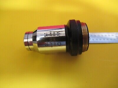 WILD HEERBRUGG SWISS OBJECTIVE 100X LENS OPTICS MICROSCOPE PART 506023 &FT-6-167