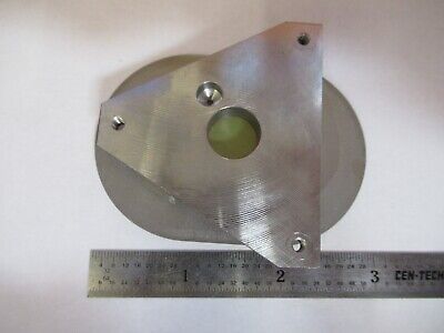 OPTICAL RACETRACK LARGE MIRROR LASER OPTICS MIL SPEC as pictured &8M-A-57