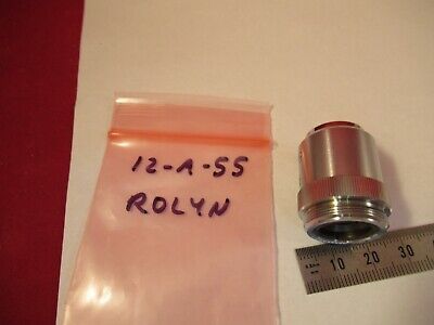 ROLYN OBJECTIVE 5X MICROSCOPE PART OPTICS AS PICTURED &12-A-55