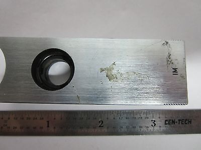 MICROSCOPE LEICA REICHERT POLYVAR FILTER SLIDE OPTICS BIN#7B-N-3