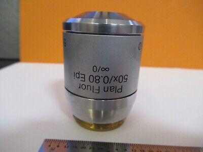 REICHERT LEICA AUSTRIA OBJECTIVE 50X EPI MICROSCOPE PART AS PICTURED &8C-A-03