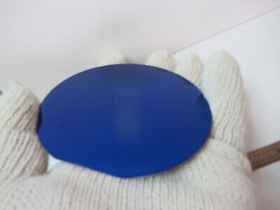 VERY NICE SAPPHIRE WAFER SINGLE CRYSTAL PLATINUM COATED AS PICTURED &7B-B-152