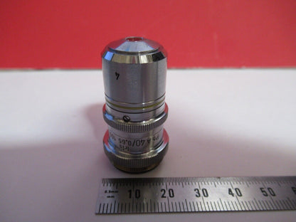 REICHERT AUSTRIA PH IRIS 40X /160 OBJECTIVE MICROSCOPE PART AS PICTURED Q2-37