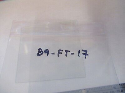 OPTICAL FROSTED GLASS (crack)  OPTICS AS PICTURED &B9-FT-17