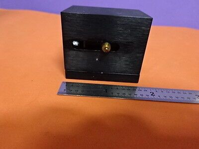 OPTICAL MOUNTED ADJUSTABLE LENS OPTICS MICROSCOPE PART &IL-75-19