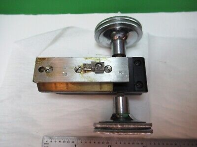 VINTAGE SPENCER STAGE MICROMETER KNOBS MICROSCOPE PART AS PICTURED #17-A-46