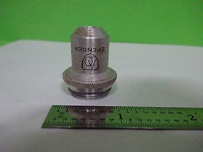 MICROSCOPE PART OBJECTIVE SPENCER 3.5X AS IS OPTICS BIN#V7-18