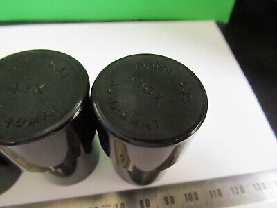 bausch lomb empty plastic canister objective MICROSCOPE PART AS PICTURED R9-A-11