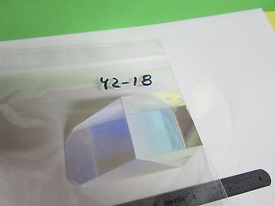 OPTICAL PRISM [chipped on edge] LASER OPTICS BIN#42-18