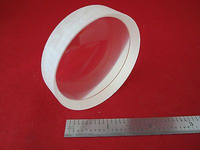 LARGE THICK OPTICAL CONVEX + CONCAVE LENS #4-152 LASER OPTICS BIN#4