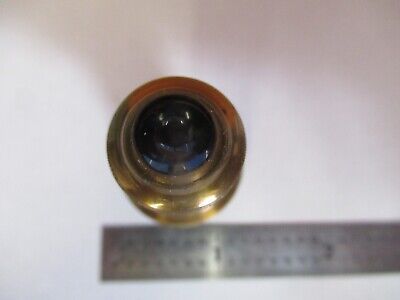 ANTIQUE GUNDLACH ROCHESTER OBJECTIVE 1/2 MICROSCOPE PART AS PICTURED &8M-A-07