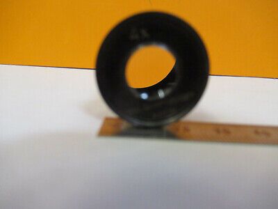 OTTO SEIBERT ANTIQUE GERMANY EYEPIECE 4X MICROSCOPE PART AS PICTURED &H1-B-22