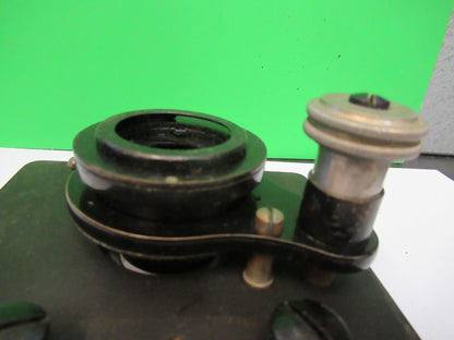 ANTIQUE SPENCER AO STAGE TABLE SPECIMEN MICROSCOPE PART AS PICTURED #R1-B-43