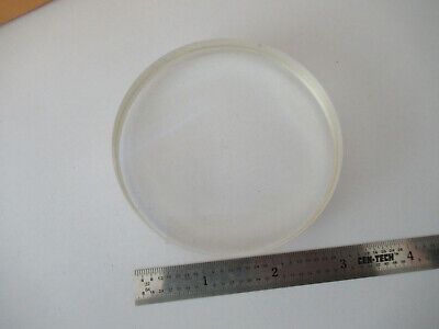 OPTICAL HUGE GLASS BI CONVEX DOUBLET PRO LASER OPTICS AS PICTURED &F2-A-218