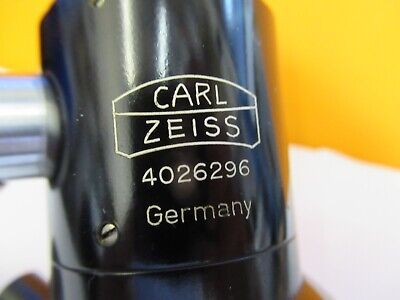 CARL ZEISS GERMANY TUBUS POL POLARIZER CONOSCOPE MICROSCOPE as pictured &1E-C-01