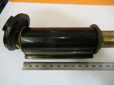 ANTIQUE BAUSCH LOMB TUBUS + NOSEPIECE MICROSCOPE PART AS PICTURED &1E-FT-84