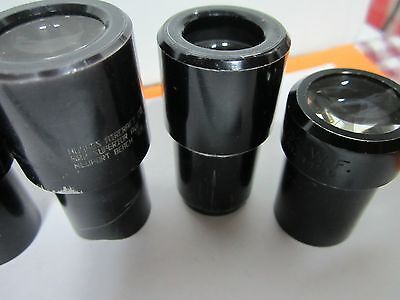 LOT 6 EA AMERICAN OPTICS MICROSCOPE EYEPIECE OPTICS AS IS BIN#K9-35