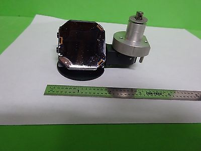 MICROSCOPE PART REICHERT AUSTRIA ZETOPAN MIRROR OPTICS AS IS BIN#Z1-22