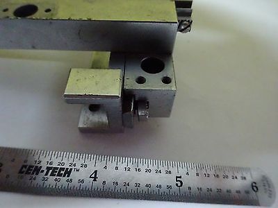 MICROSCOPE STAGE SPECIMEN MICROMETER GERMANY GREIFELDT WETZLAR OPTICS BIN#X3-30