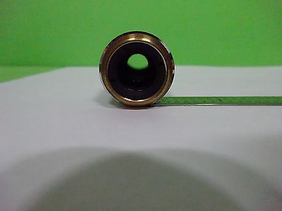 MICROSCOPE PART OLYMPUS JAPAN DIC OBJECTIVE MSPLAN 2.5X OPTICS BH2 AS IS B#V8-08