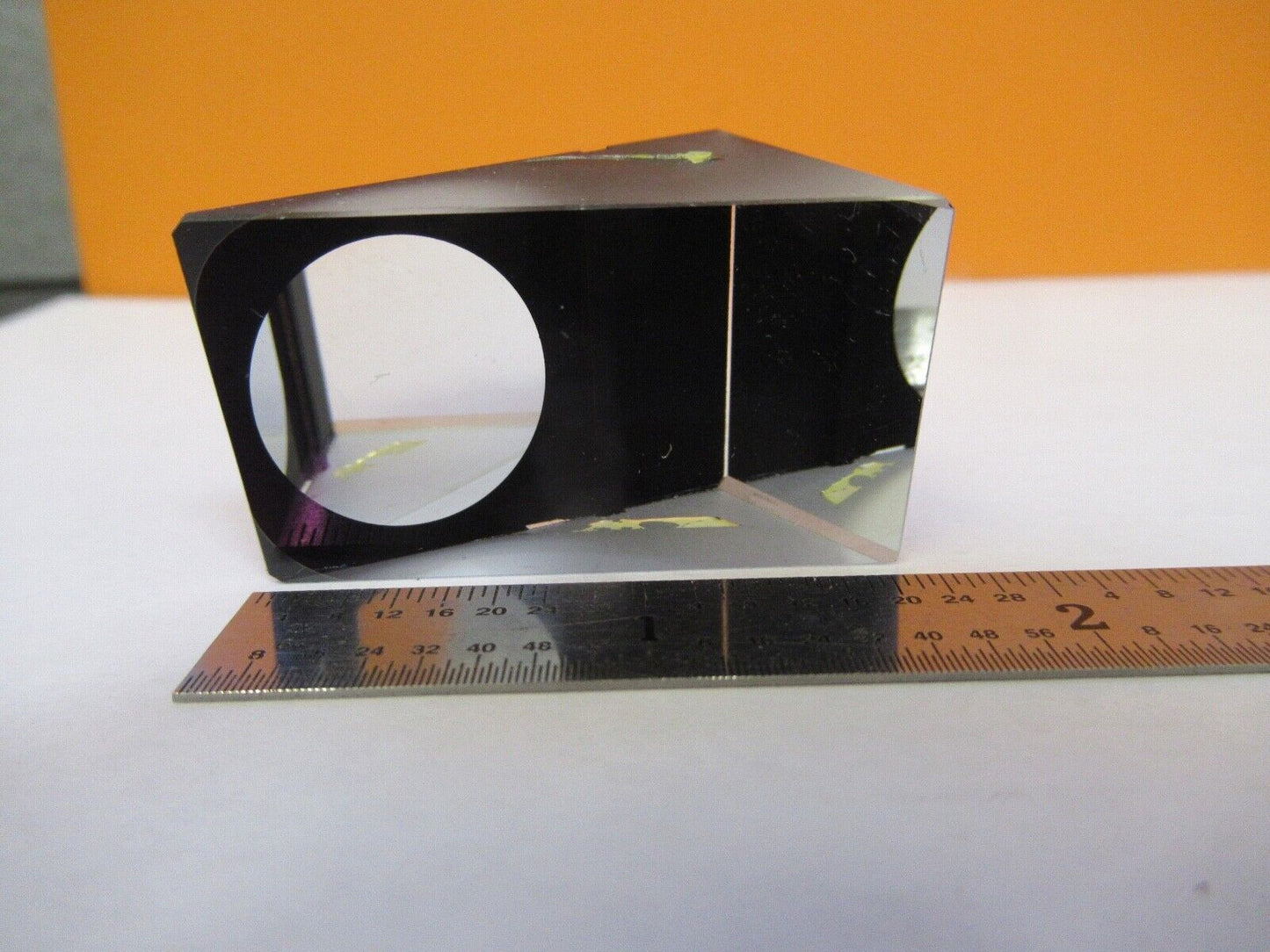 OPTICAL GLASS PRISM OPTICS AS PICTURED &5K-A-16