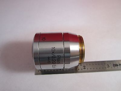 MICROSCOPE OBJECTIVE REICHERT AUSTRIA 10X POLYCON EPI INFINITY OPTICS B#11-DT-01