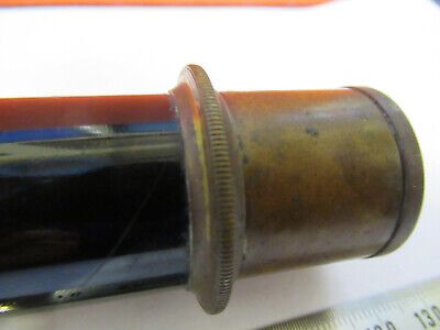 ANTIQUE BAUSCH LOMB TUBUS MICROSCOPE PART AS PICTURED &8Z-A-74