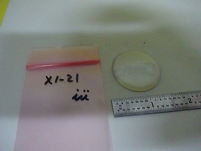 MICROSCOPE PART CONVEX CONCAVE LENS for ILLUMINATOR OPTICS AS IS BIN#X1-21