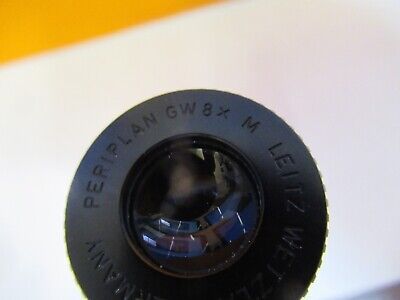 LEITZ WEZTLAR EYEPIECE GW 8X ORTHOPLAN OPTICS MICROSCOPE PART AS PIC &H8-C-21