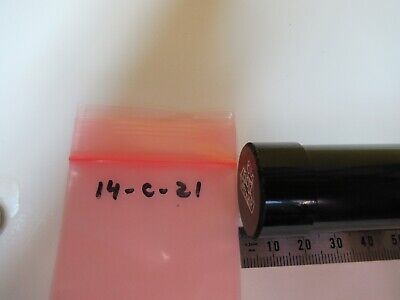 EMPTY ANTIQUE OBJECTIVE BRASS CAN LEITZ 6lg MICROSCOPE PART AS PICTURED &14-C-21