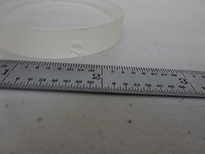 OPTICAL CONVEX CONCAVE LENS [chips on edge] OPTICS AS IS BIN#P2-H-04