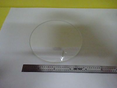 MICROSCOPE PART STAGE SPECIMEN TABLE GLASS PLATE OPTICS AS IS BIN#X6-07