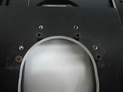 OPTICAL MICROSCOPE PART ZEISS GERMANY HUGE WAFER INSPECTION STAGE OPTICS BIN#19