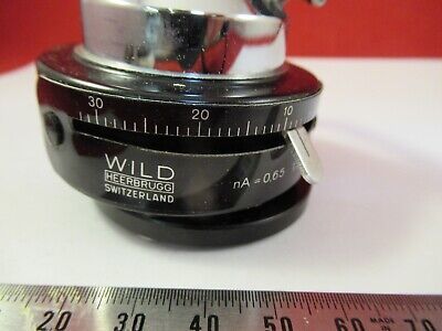 WILD SWISS CONDENSER OPTICS M20 MICROSCOPE PART OPTICS AS PICTURED &12-A-64