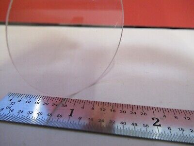 OPTICAL FLAT GLASS BLANK OPTICS AS PICTURED &Q1-A-89