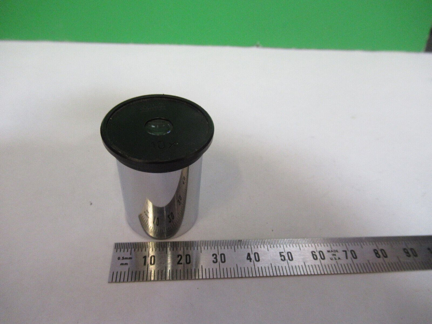 MICROSCOPE PART EYEPIECE WILD HEERBRUGG SWISS 10X AS PICTURED S8-A-36