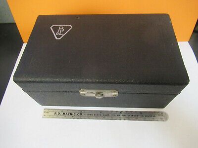 EMPTY BAUSCH LOMB WOOD BOX for MICROSCOPE PARTS AS PICTURED &P5-A-55