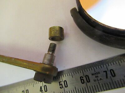 ANTIQUE LEITZ MIRROR ASSEMBLY PARTS MICROSCOPE PART AS PICTURED &A2-FT-92