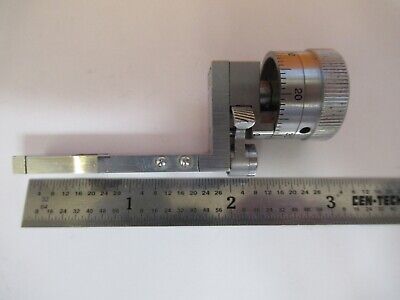 LEITZ BEREK COMPENSATOR TILT SLIDE MICROSCOPE PART OPTICS AS PICTURED &8C-A-93