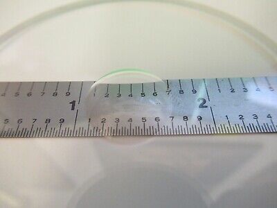 OPTICAL BK7 GLASS LENS PLANO CONVEX on center LASER OPTICS AS PICTURED &58-B-16