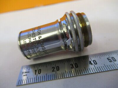 VINTAGE BAUSCH LOMB 97X OBJECTIVE OPTICS MICROSCOPE PART AS PICTURED &W3-B-38