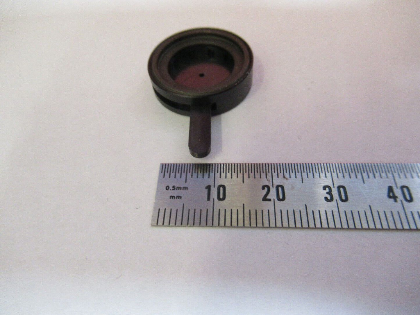 OPTICAL MINI IRIS DIAPHRAGM LASER OPTICS AS PICTURED #B7-A-74