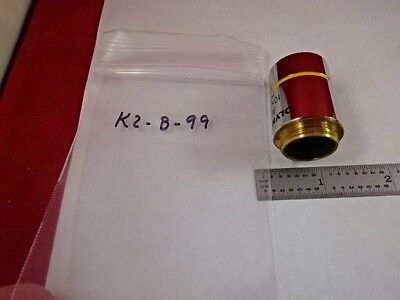 OLYMPUS JAPAN OBJECTIVE ACHRO 10X OPTICS VERY NICE MICROSCOPE PART &K2-B-99