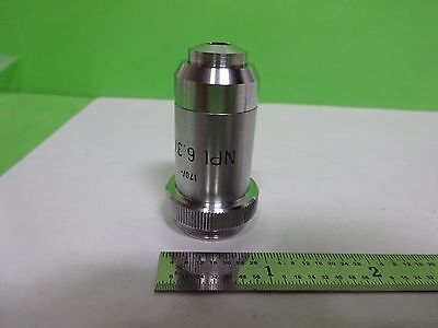 MICROSCOPE LEITZ WETZLAR GERMANY OBJECTIVE NPL 6.3X OPTICS AS IS BIN#2B-E-15