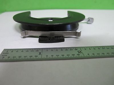 MICROSCOPE PART CONDENSER HOLDER ??  AS IS BIN#Q4-B-88