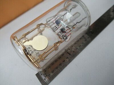 ANTIQUE RUSSIAN GLASS PKG RESONATOR QUARTZ CRYSTAL FREQUENCY CONTROL F3-A-61