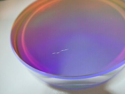 OPTICAL FLAT FUSED SILICA ZYGO 3" DIA small blemish OPTICS AS PICTURED #15-A-81